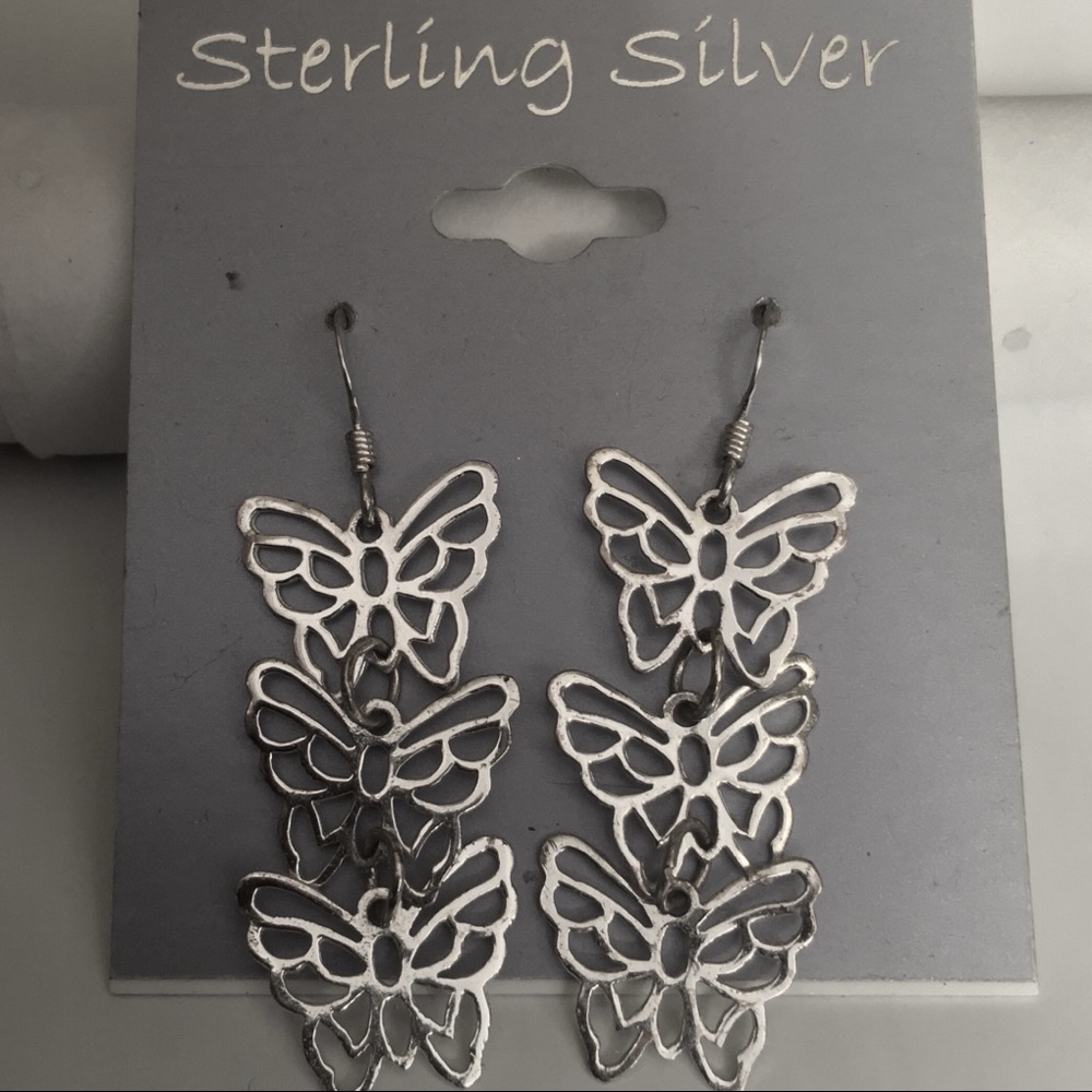 Butterfly earrings